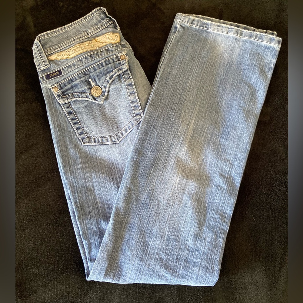 Adiktd low rise jeans.
